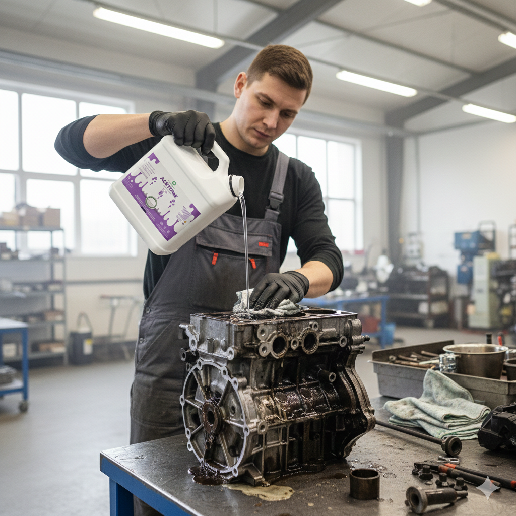 Acetone 100% Pure Acrylic Nail Remover Premium UV/LED Gel Nail Polish Remover