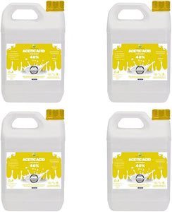 40% Acetic Acid, 8 x Stronger Than Regular Spirit White Vinegar, 5L, Weed Killer