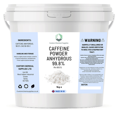 Caffeine Anhydrous powder 100% pure