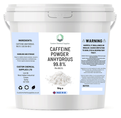 Caffeine Anhydrous powder 100% pure