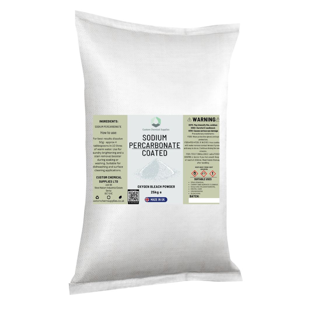 Sodium Percarbonate 25KG / Oxygen Bleach Home Brew Stain Remover - BULK 25KG BAGS