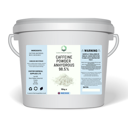 Caffeine Anhydrous powder 100% pure