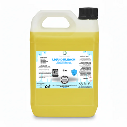 Liquid Bleach - (contains sodium hypochlorite)