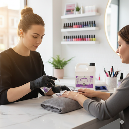 Acetone 100% Pure Acrylic Nail Remover Premium UV/LED Gel Nail Polish Remover