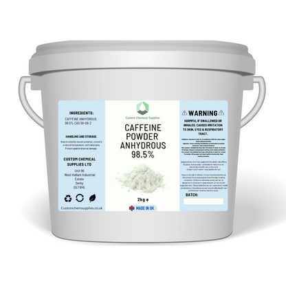 Caffeine Anhydrous powder 100% pure