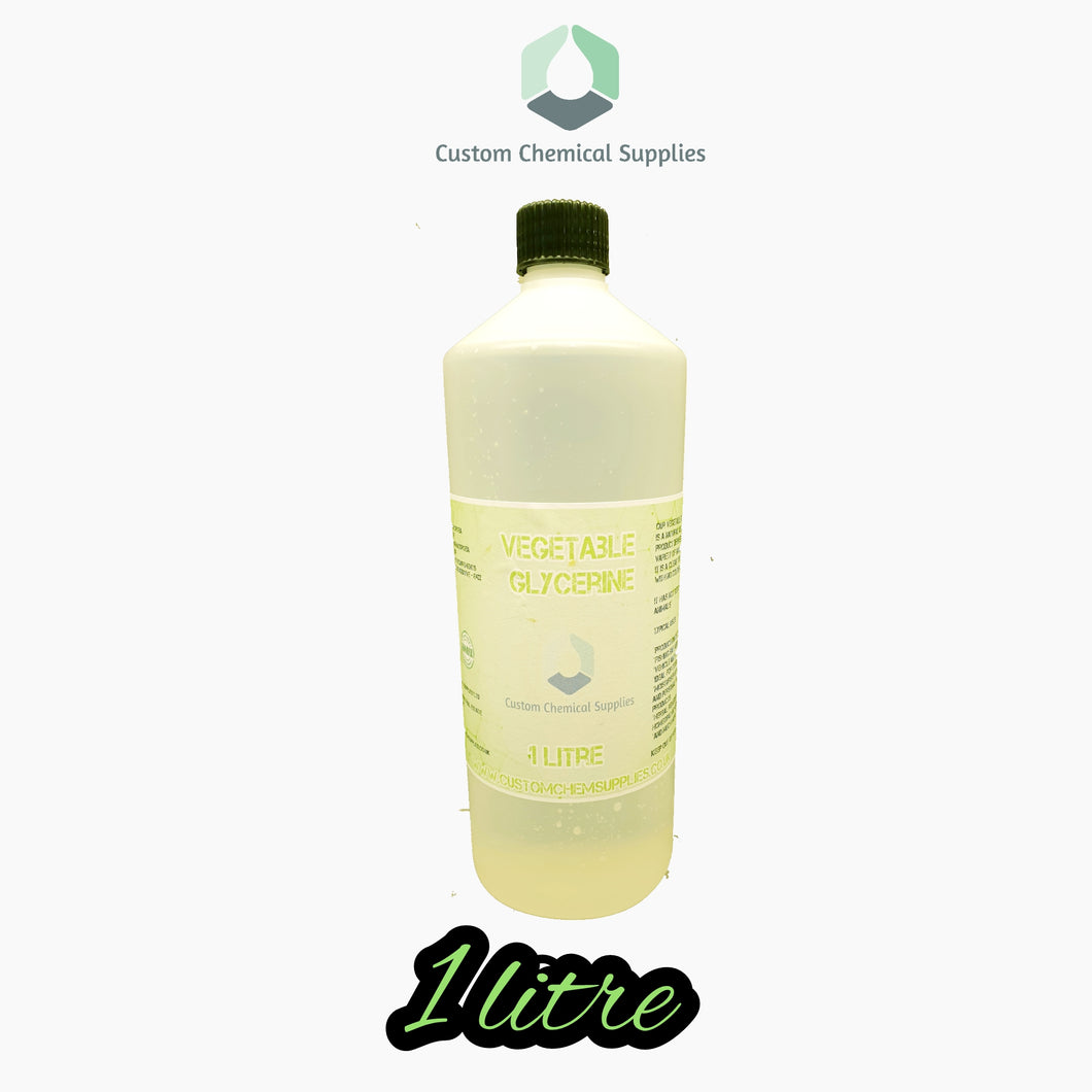 Vegetable Glycerine - Food Grade Highest Quality 99.8% 1L